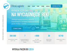 Tablet Screenshot of olzalogistic.com